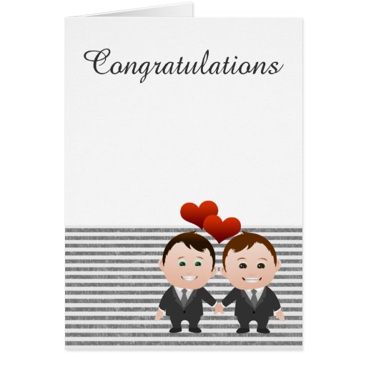 Congratulations Gay Themed Wedding Card Zazzle
