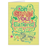 Congratulations Graduate-A Noteworthy Achievement Greeting Card