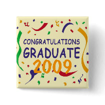 Congratulations Graduate Pinback Buttons