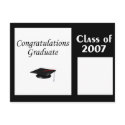 Congratulations Graduate Class of 2007 postcards
