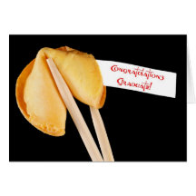 Congratulations graduate fortune cookie card