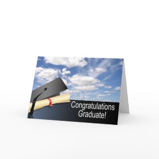 Congratulations graduate greeting card card
