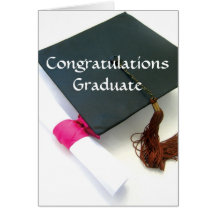 Congratulations Graduate Greeting Card