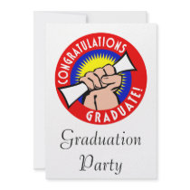 Congratulations Graduate Invitation