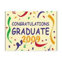 Congratulations Graduate Post Cards