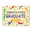 Congratulations Graduate postcards