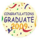 Congratulations Graduate stickers