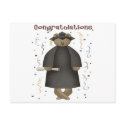 Congratulations Graduation Bear postcards