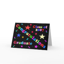 Congratulations Greaduate Class of 2007 Stars cards by dndartstudio Congratulations Greaduate Class of 2007 Stars cards