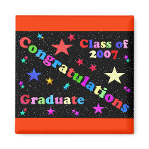 Congratulations Greaduate Class of 2007 Stars magnets