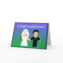 Congratulations...I think! Wedding Card card