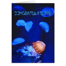 Congratulations Jellyfish Card