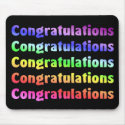 Congratulations mousepads