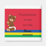 Congratulations New Baby Magnet