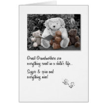 Congratulations New Great Grandmother Card