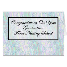 Congratulations Nursing School Graduation Greeting Cards