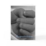 Congratulations on baby card