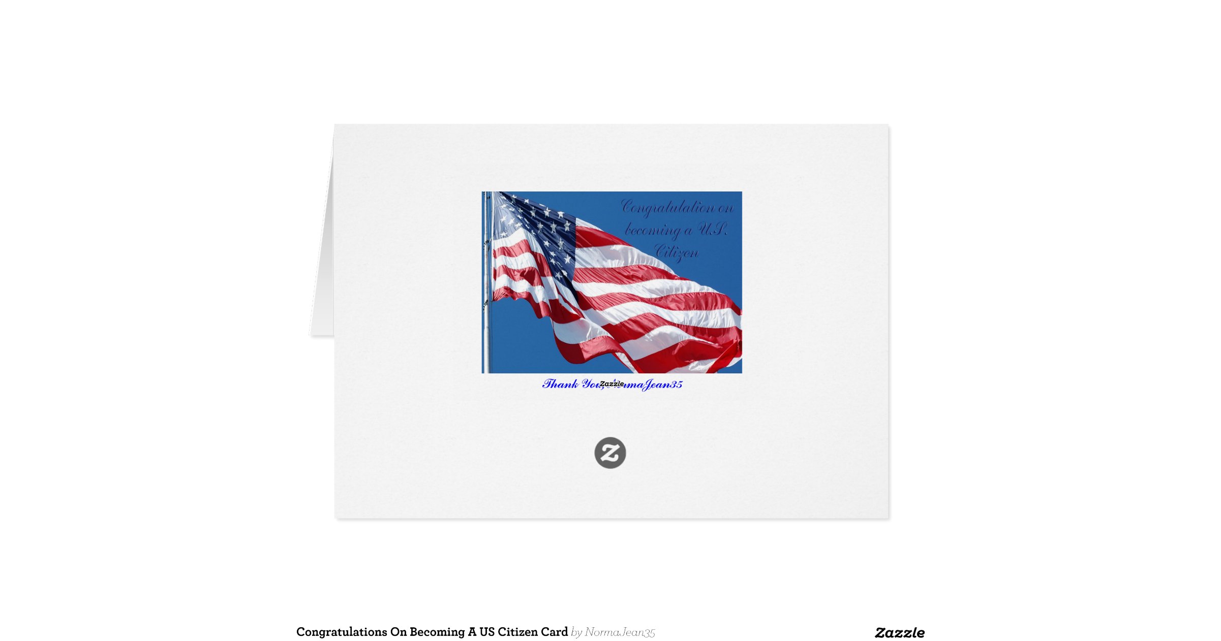 Congratulations on becoming a us citizen card 