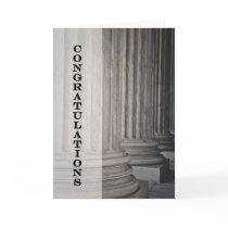 Congratulations on Graduating from Law School Card