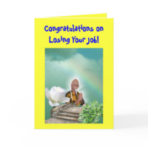 Congratulations on Losing Your Job! (greeting cd) cards by DonCraigorio Congratulations on Losing Your Job! (greeting cd) cards