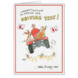 Congratulations on passing your driving test cards