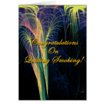 Congratulations On Quitting Smoking Card