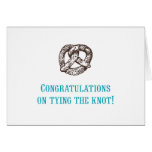 Congratulations on tying the knot! Card cards