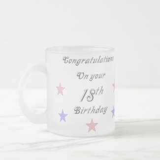 Congratulations On your 18th Birthday Mug mug