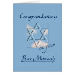 Congratulations on your Bar Mitzvah!-Blue Card