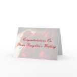 Congratulations On Your Daughter's Wedding cards