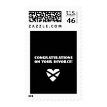 Congratulations on Your Divorce Postage