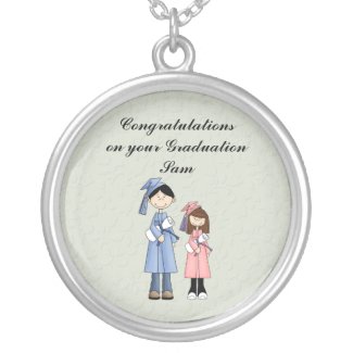 Congratulations on your graduation necklace