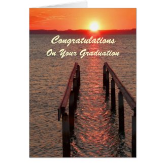 Congratulations on Your Graduation Walkway Card