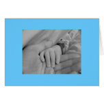 Congratulations on your new Baby Boy Greeting Card