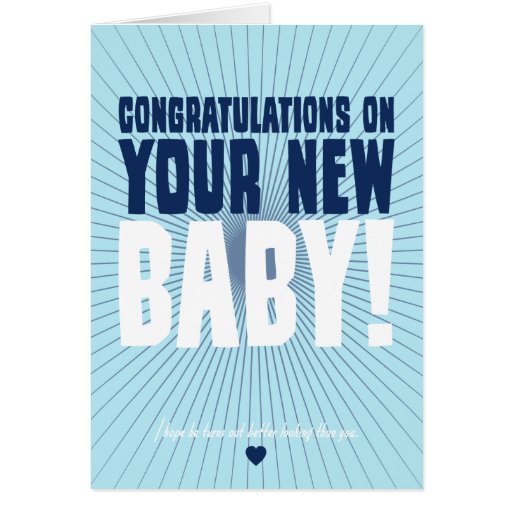 Congratulations on Your New Baby Stationery Note Card Zazzle