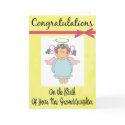 Congratulations on Your New Granddaughter Card