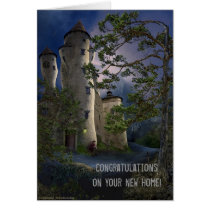 congratulations on your new home, new, home, congratulations, personalized, buyer, cute, congratulation, custom, notes, house, modern, realtors, real, estate, from, greeting, address, cards, Card with custom graphic design