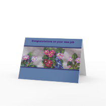 Congratulations on your new job cards