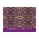 congratulations on your new job postcards by DonnaGraysonAbstract congratulations on your new job postcards