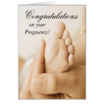 Congratulations On Your Pregnancy Card cards