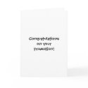 Congratulations on your promotion! cards
