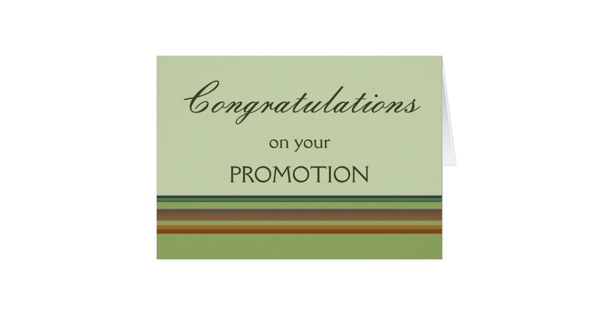 congratulations on your promotion card zazzle congratulations promotion card
