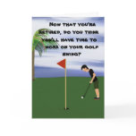 Congratulations on your retirement Card