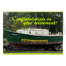 Congratulations on your retirement Card