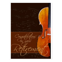 Congratulations on your retirement postcard
