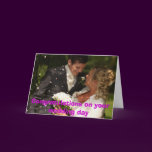 Congratulations on your weddin...