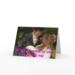 Congratulations on your weddin...