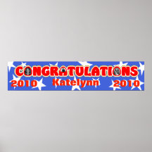Congratulations/ Photo Banner Print