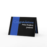 CONGRATULATIONS Police Academy Graduate Greeting Card