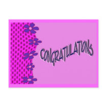 congratulations postcards